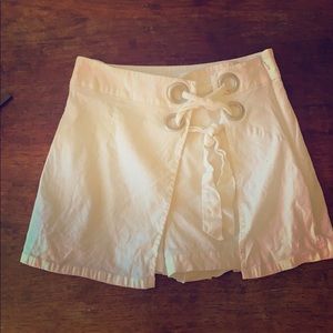 Leith white skort